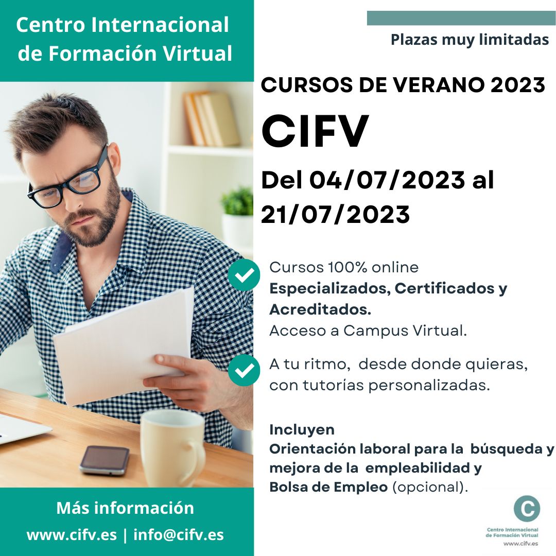 Cursos de Verano CIFV 2023