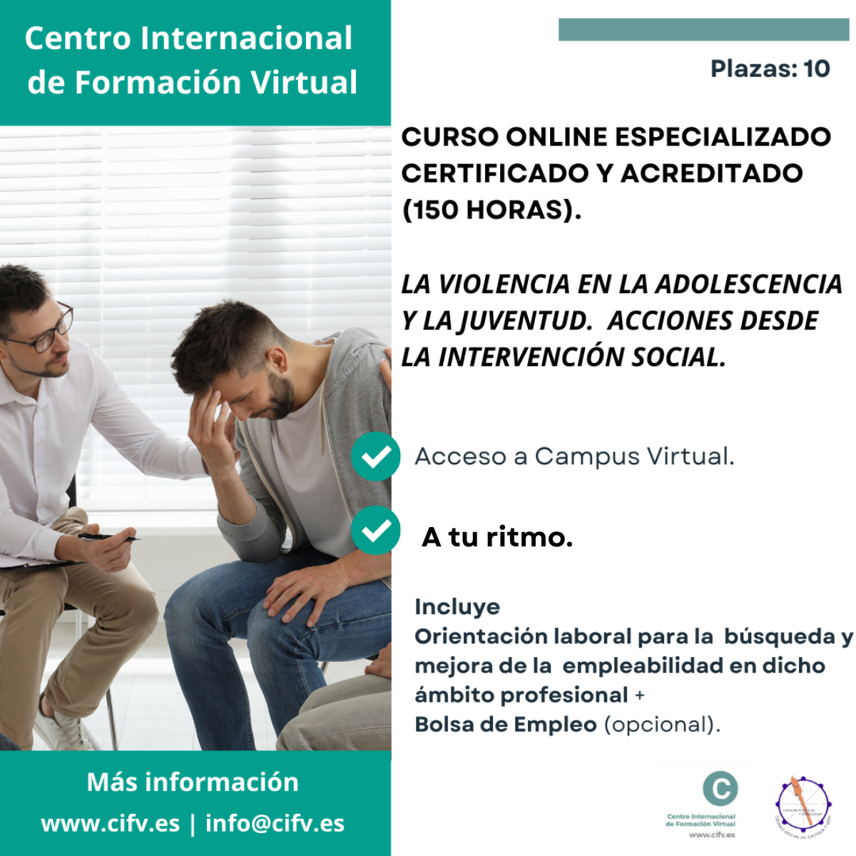 la violencia en la adolescencia curso online