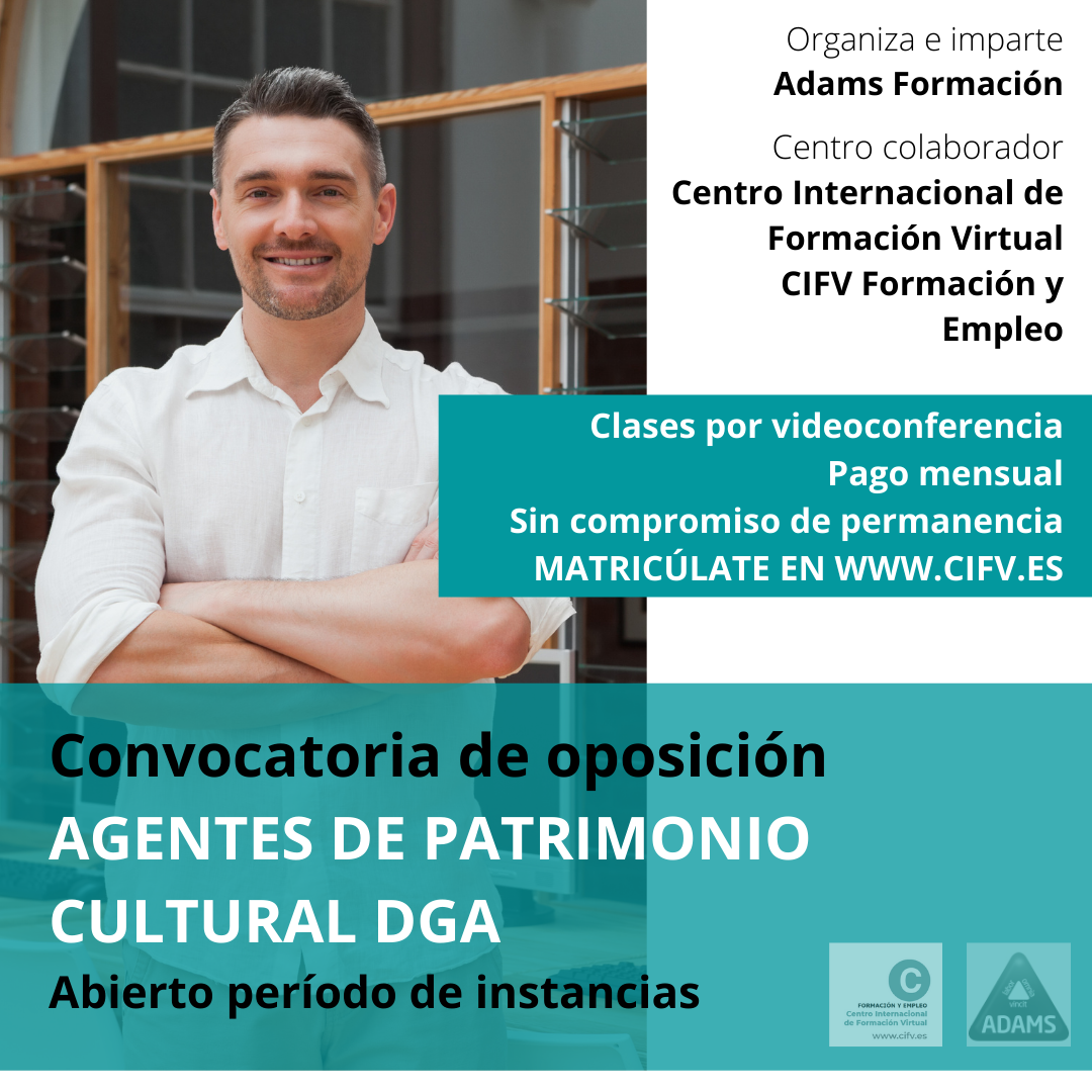AGENTE DE PATRIMONIO CULTURAL OPOSICION