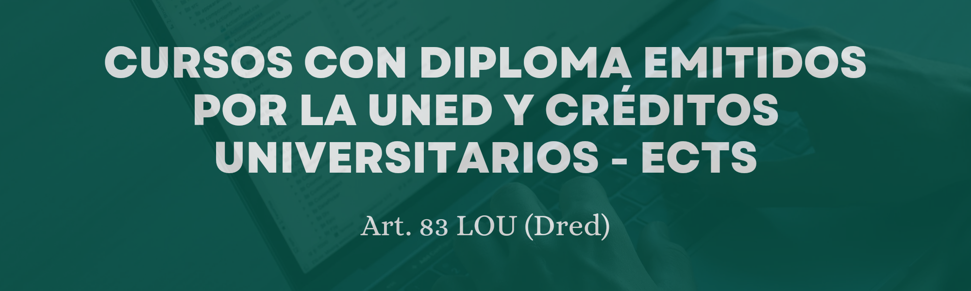 Cursos Online con Diplomas emitidos por la UNED (DRED art. 83 LOU) con créditos ECTS. Organizados e impartidos por el Centro Internacional de Formación Virtual. Formación y Empleo.