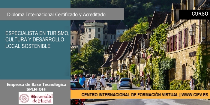 CURSO CIFV ESPECIALISTA EN TURISMO CULTURA Y DESARROLLO LOCAL SOSTENIBLE