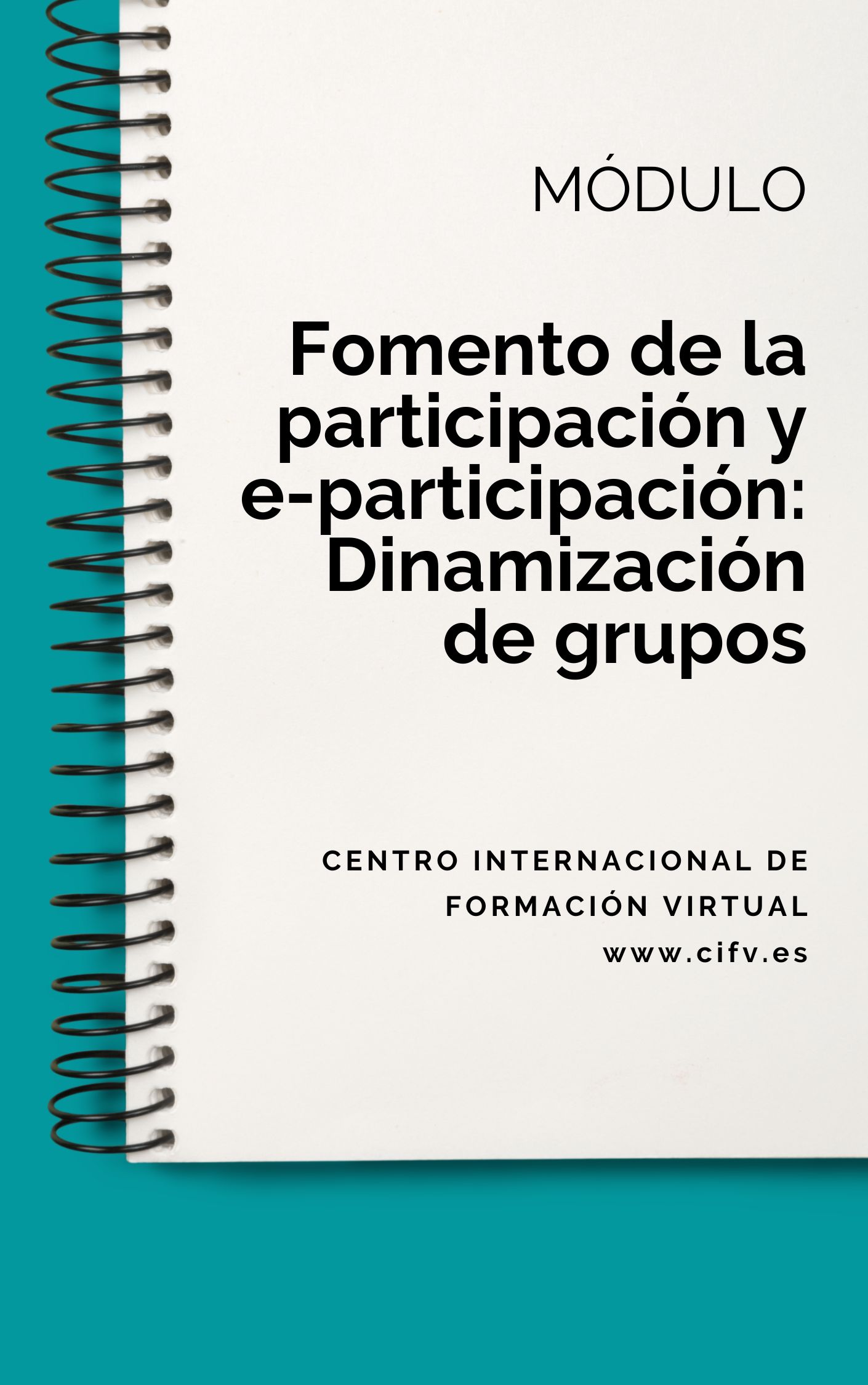 Módulo: Fomento de la participación y e-participación: Dinamización de grupos.