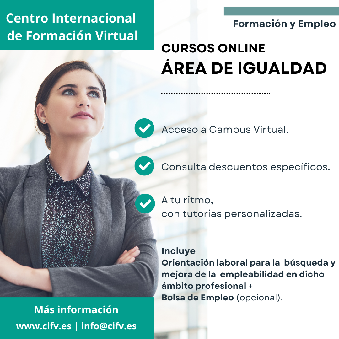IGUALDAD CURSOS ONLINE CIFV