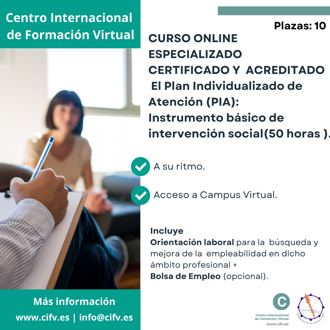 PLAN INDIVIDUALIZADO DE ATENCION
