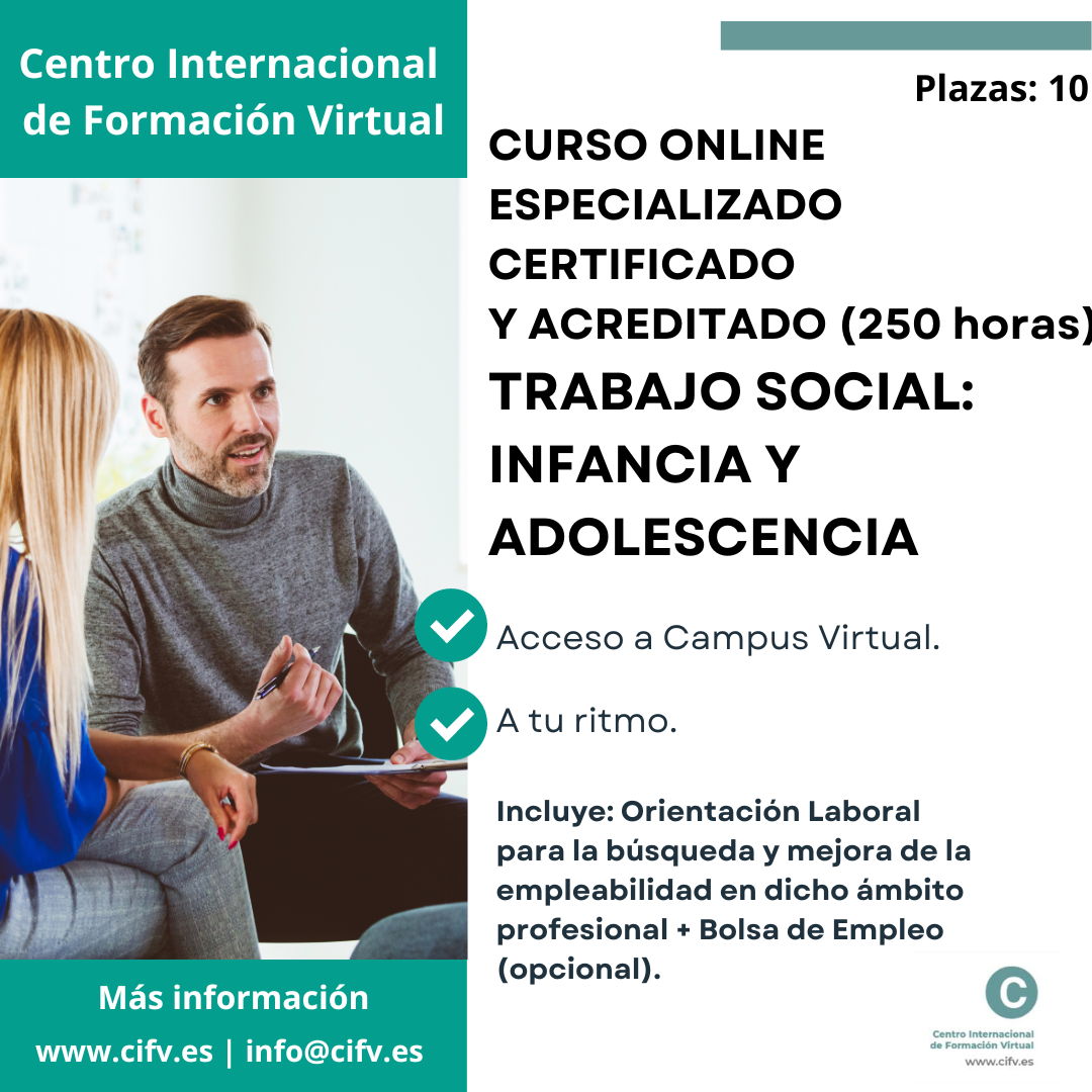TRABAJO SOCIAL INFANCIA ADOLESCENCIA