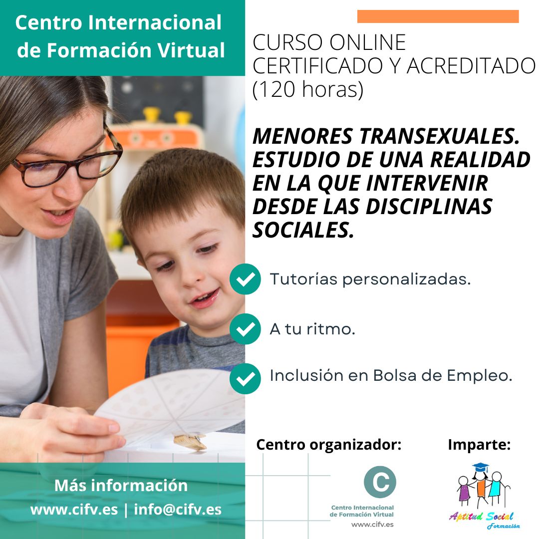 curso menores transexuales