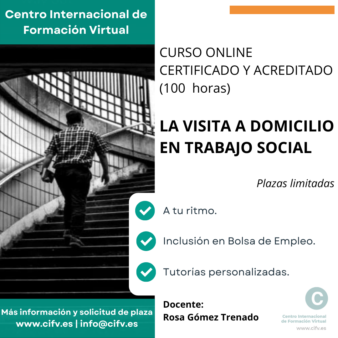 curso online la visita a domicilio trabajo social