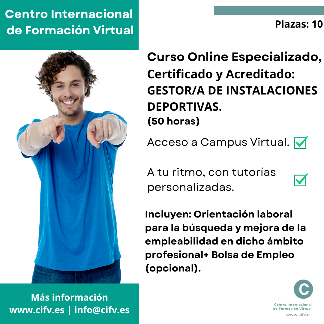 gestor instalaciones deportivas