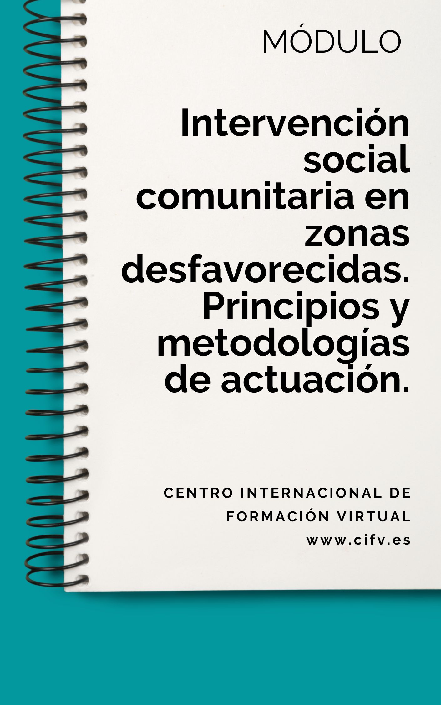 Intervención social comunitaria en zonas desfavorecidas. Principios y metodologías de actuación.