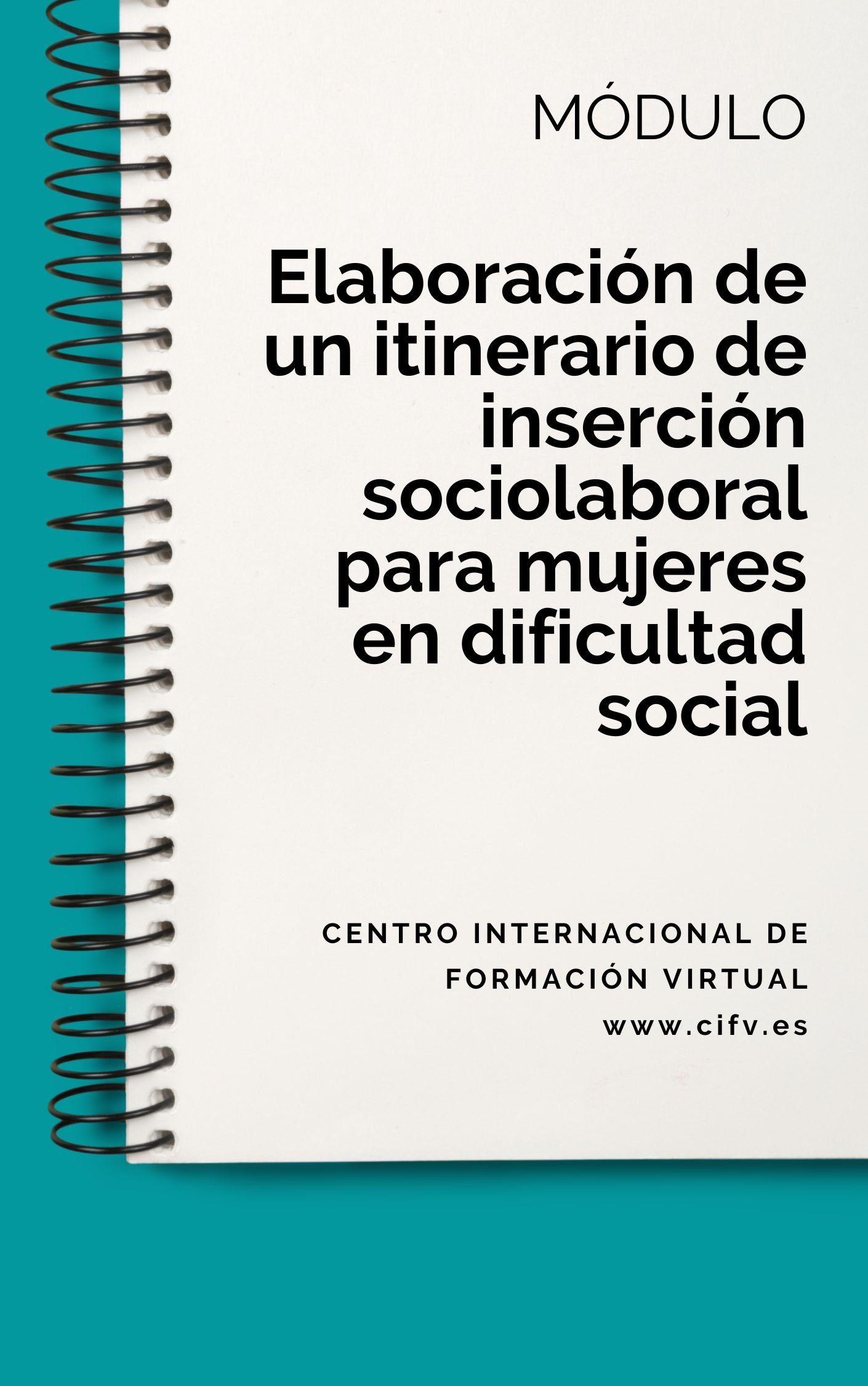 Módulo: Elaboración de un itinerario de inserción sociolaboral para mujeres en dificultad social.