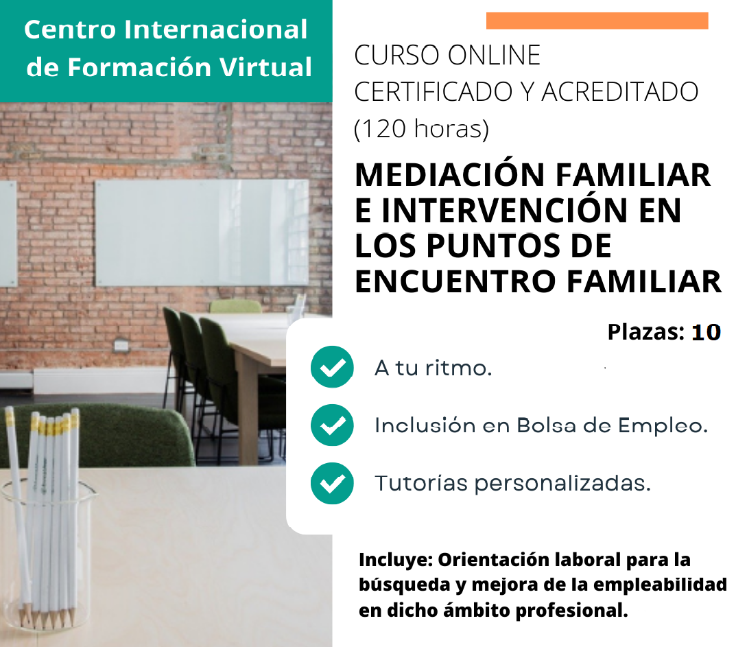 mediacion familiar punto de encuentro familiar curso online 