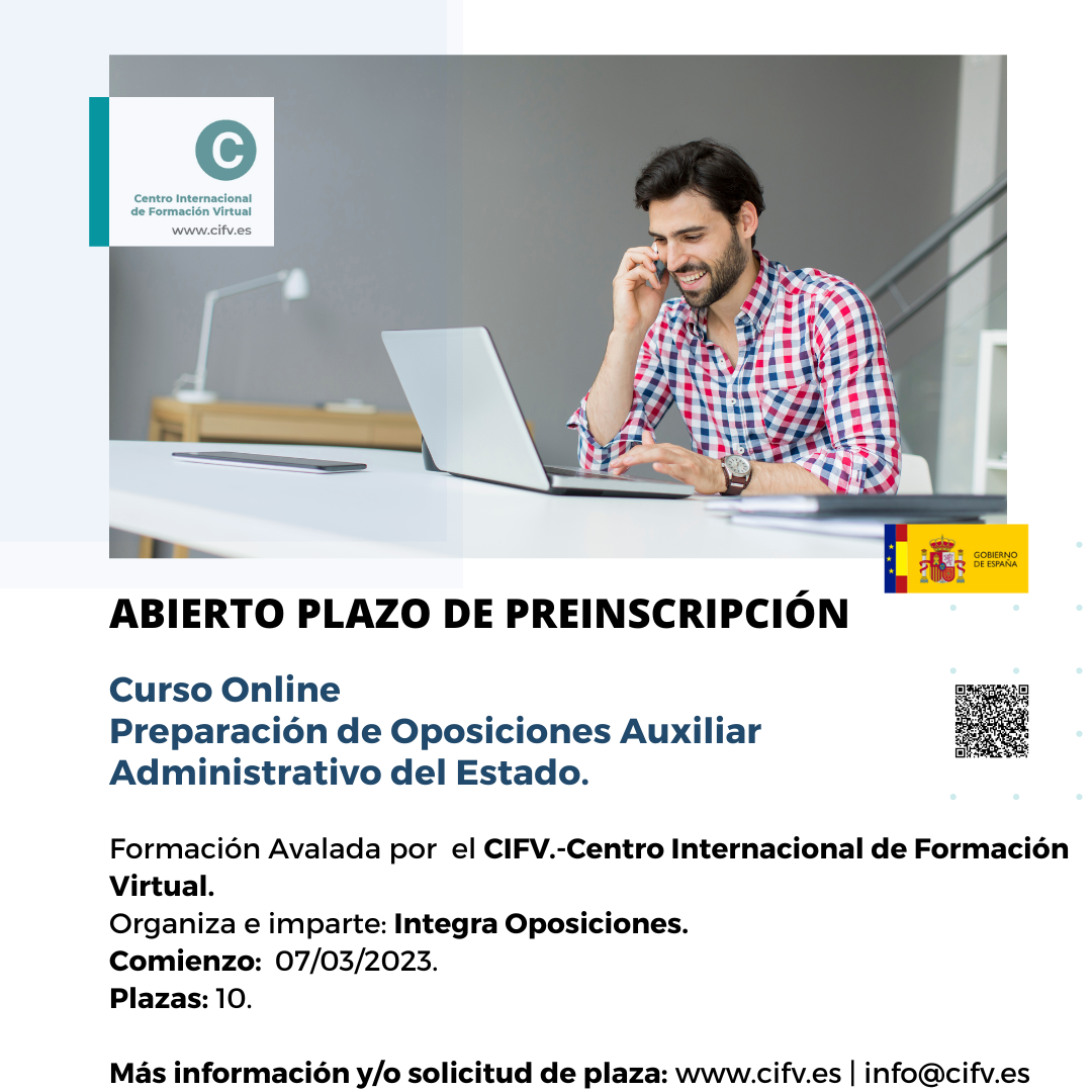 preparacion oposiciones auxiliar administrativo del estado