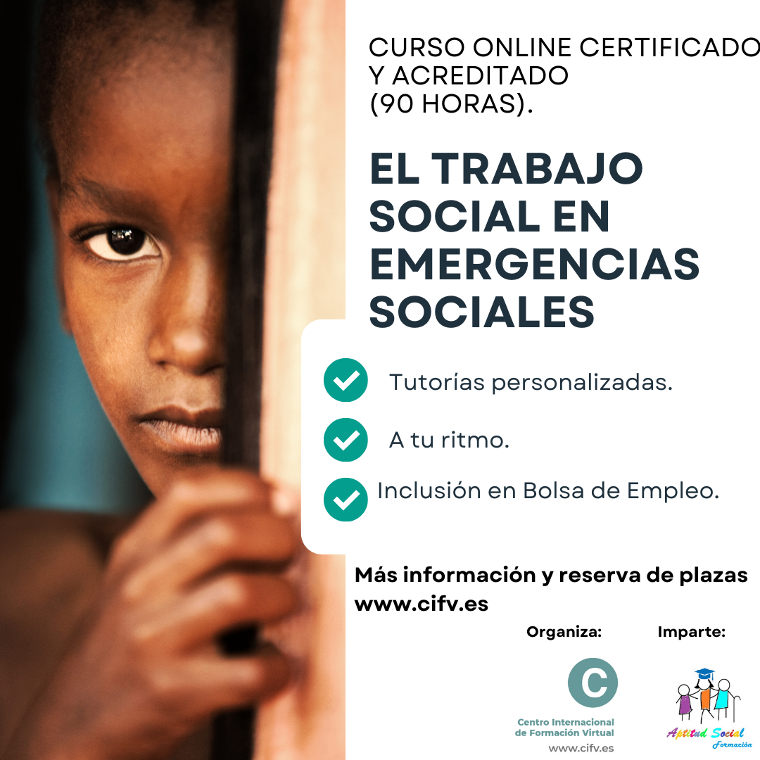 trabajo social emergencias sociales curso online