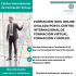 FORMACIÓN 100% ONLINE AVALADA POR EL CENTRO INTERNACIONAL DE FORMACIÓN VIRTUAL. FORMACIÓN Y EMPLEO